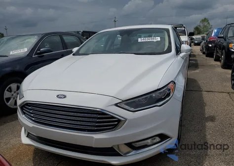 2017 Ford Fusion Se Hybrid z USA, uszkodzony, nr VIN 3FA6P0LU9HR410074